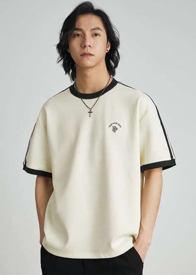 ペアルック/お揃い  モノグラムワイド Tシャツ