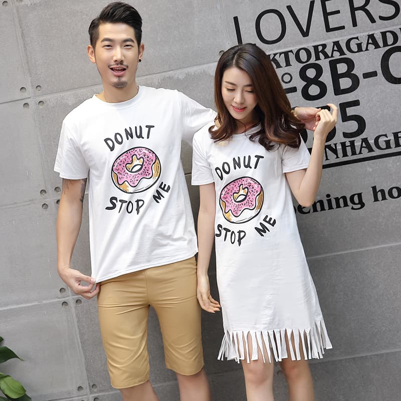 親子ペアルック/お揃い カジュアルTシャツ&ワンピース